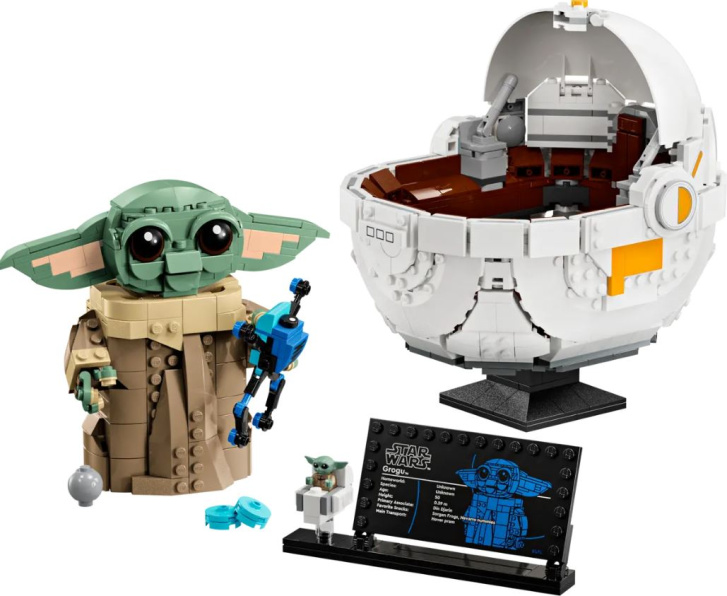 75403 Lego Star Wars – Grogu™ ve vznášejícím se kočárku