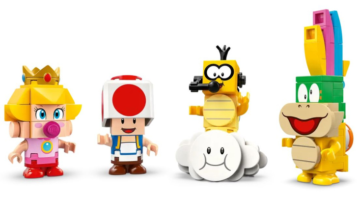 72036 Lego Super Mario – Baby Peach a sada Grand Prix