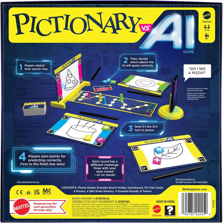 Hra – Pictionary vs AI