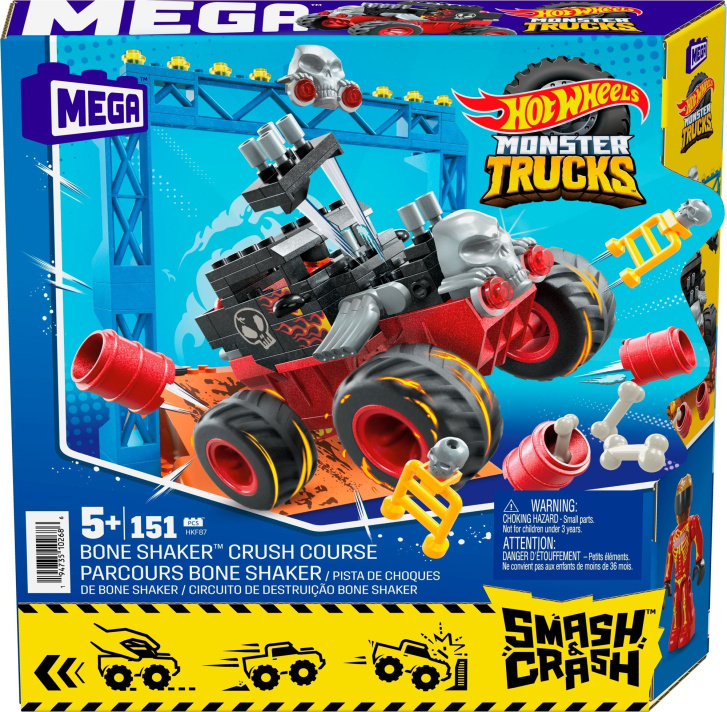 Mega Construx – Hot Wheels Monster Trucks Bone Shaker