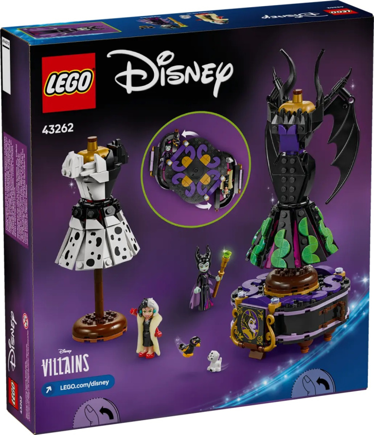 43262 Lego Disney – Šaty Zloby a Cruelly De Vil