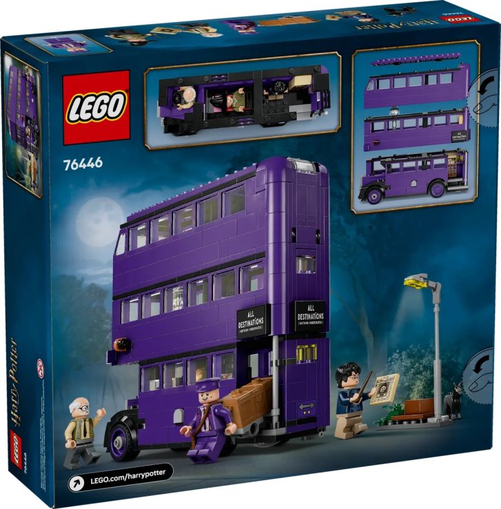 76446 Lego Harry Potter – Dobrodružství v záchranném kouzelnickém autobusu