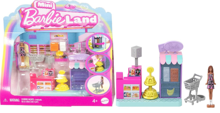 Mini BarbieLand – Mini panenka s příslušenstvím