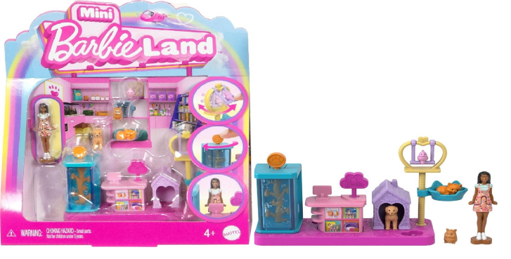 Mini BarbieLand – Mini panenka s příslušenstvím