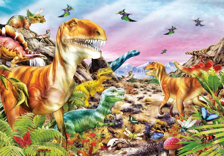 Puzzle 104 – Země dinosaura