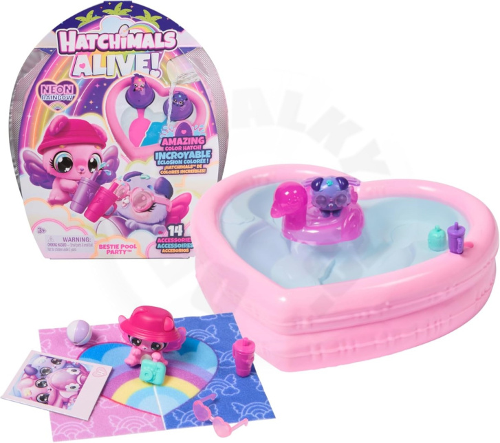 Hatchimals - Bazenová párty