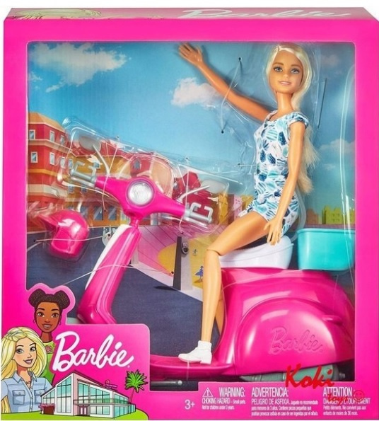 Barbie - Panenka na skútru
