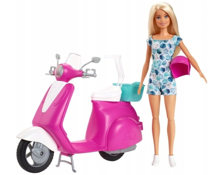 Barbie - Panenka na skútru