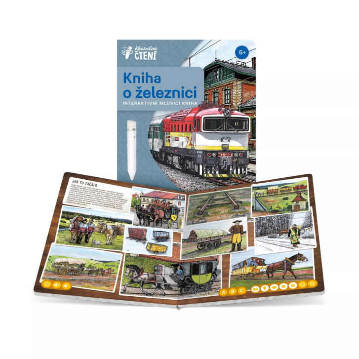 Kouzelné čtení – Kniha o železnici