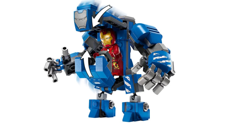 76315 Lego Marvel – Iron Man a jeho laboratoř: Síň brnění