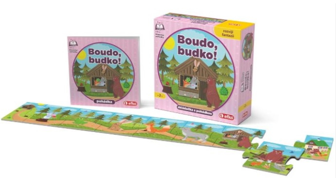 Boudo, budko! - skládačka s pohádkou