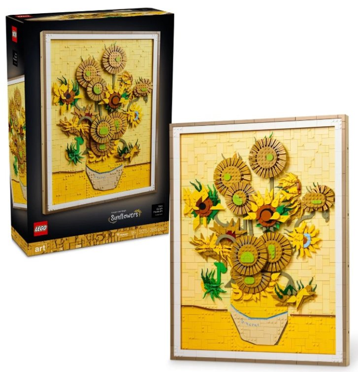 31215 Lego Art – Vincent van Gogh – Slunečnice