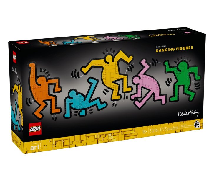 31216 Lego Art – Keith Haring – Tančící postavy