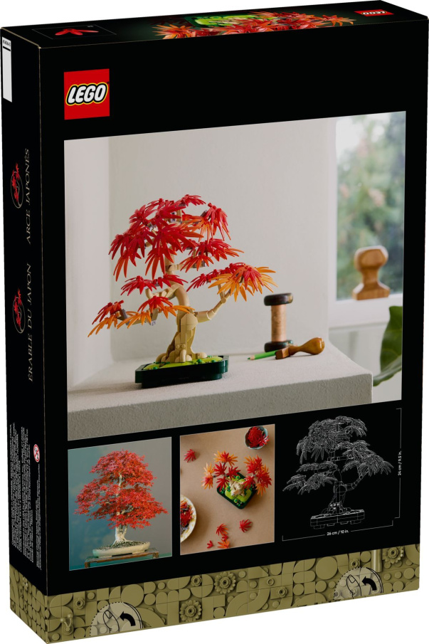 10348 Lego Botanicals – Bonsaj – Japonský červený javor