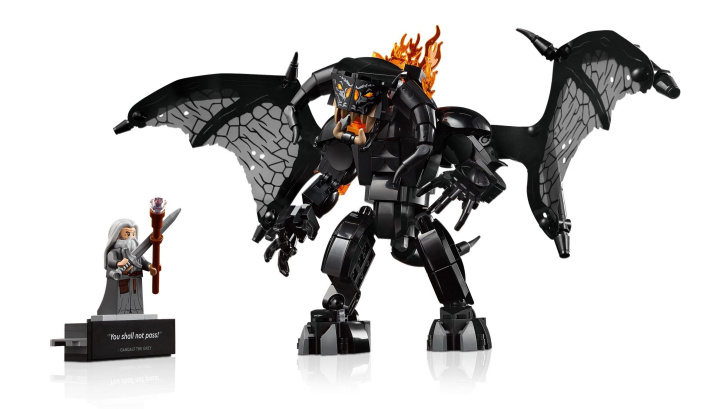 10367 Lego Icons – Knižní zarážka: Pán prstenů – Balrog™