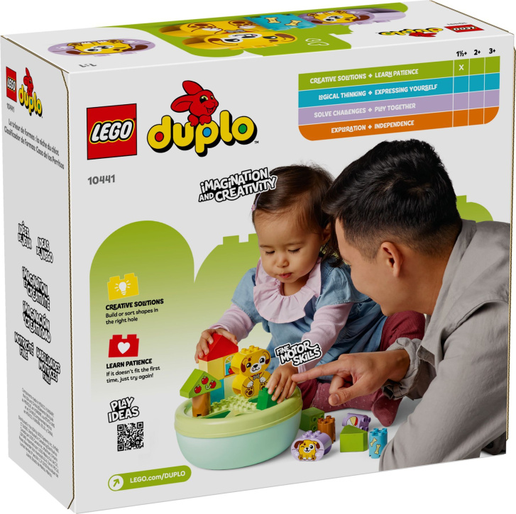 10441 Lego Duplo – Třídění tvarů: Domeček pro štěňátka