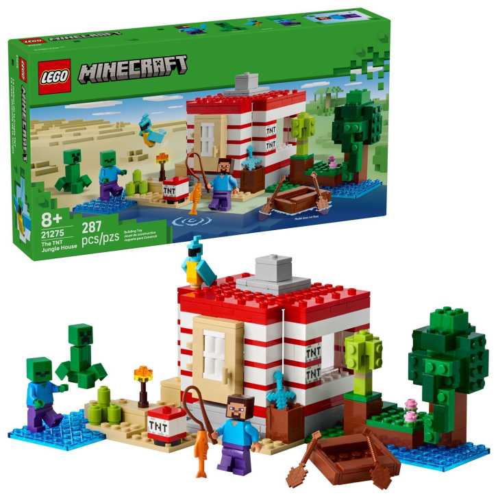 21275 Lego Minecraft – TNT dům v džungli
