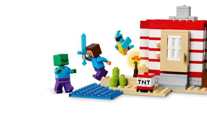 21275 Lego Minecraft – TNT dům v džungli