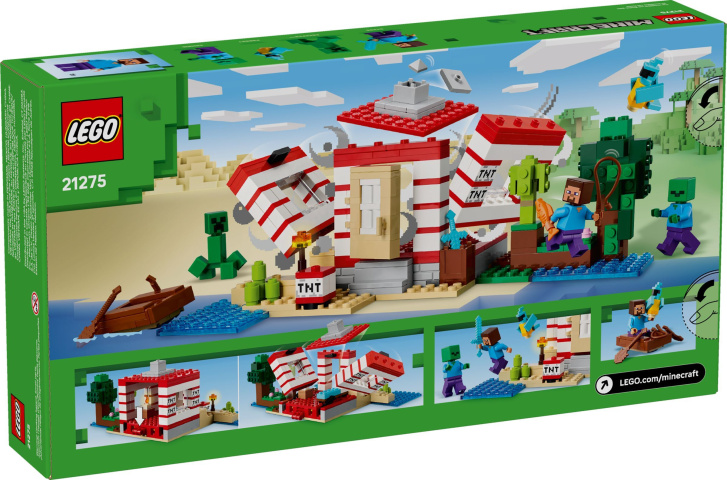 21275 Lego Minecraft – TNT dům v džungli