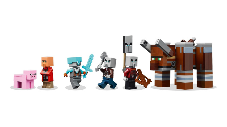 21278 Lego Minecraft – Základna plenitelů a Ničitel