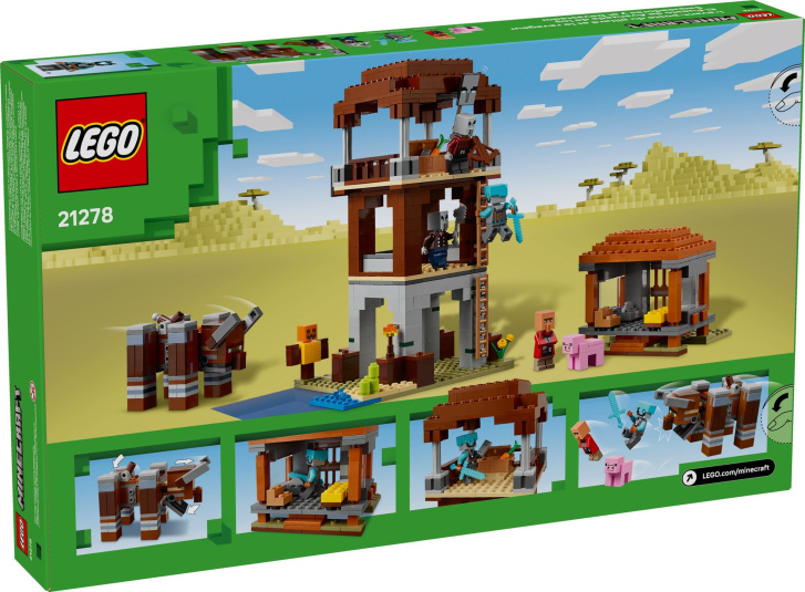 21278 Lego Minecraft – Základna plenitelů a Ničitel