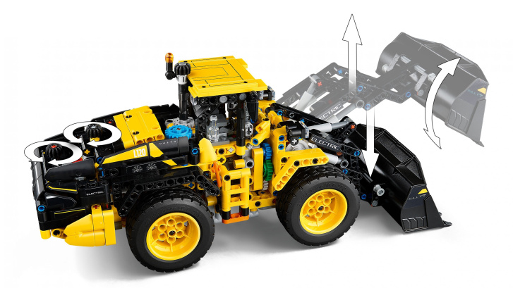 42209 Lego Technic – Kolový nakladač Volvo L120 Electric