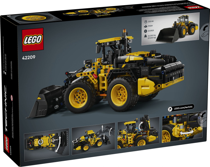 42209 Lego Technic – Kolový nakladač Volvo L120 Electric