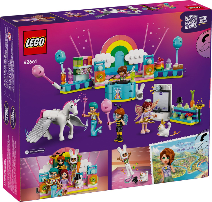 42661 Lego Friends – Kostýmová párty s jednorožcem a vílou