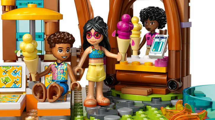 42673 Lego Friends – Rodinná dovolená u pláže