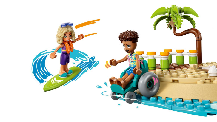 42673 Lego Friends – Rodinná dovolená u pláže