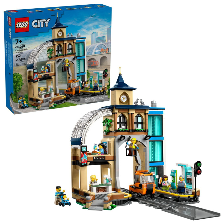 60469 Lego City – Hlavní vlakové nádraží