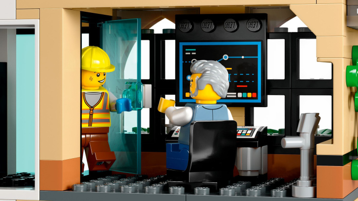60469 Lego City – Hlavní vlakové nádraží