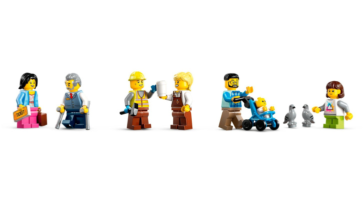 60469 Lego City – Hlavní vlakové nádraží