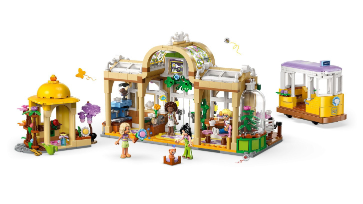 42671 Lego Friends – Kavárna plná rostlin a květinářství
