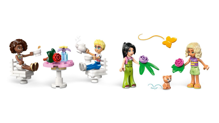 42671 Lego Friends – Kavárna plná rostlin a květinářství