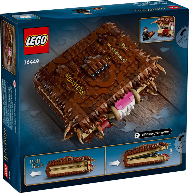 76449 Lego Harry Potter – Hryzající kniha Obludné obludárium