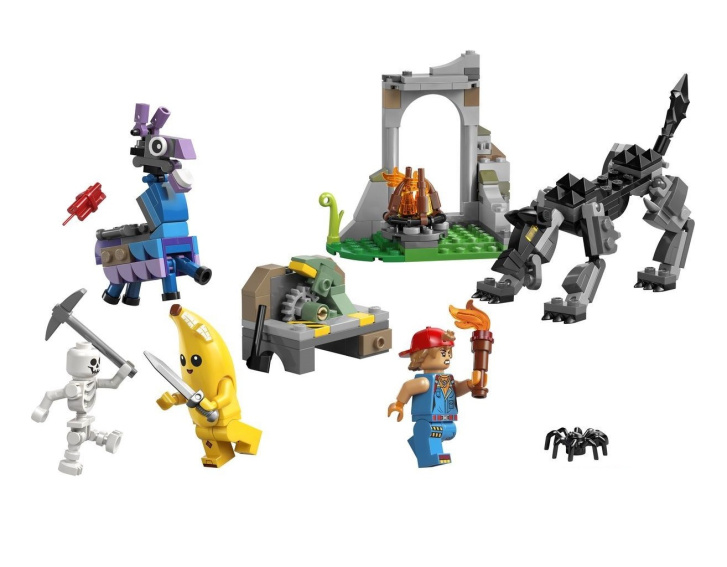 77075 Lego Fortnite – Peely a Sparkplug a jejich tábořiště