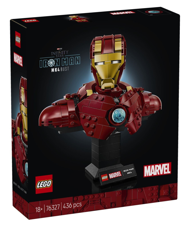 76327 Lego Marvel – Busta Iron Man MK4
