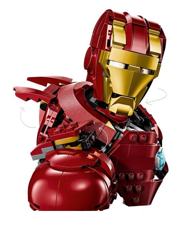 76327 Lego Marvel – Busta Iron Man MK4