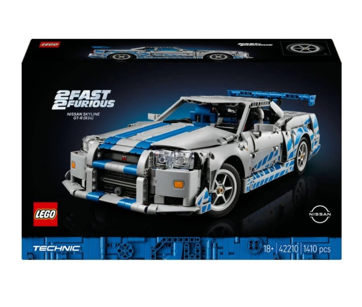42210 Lego Technic - 2 Fast 2 Furious Auto Nissan Skyline GT-R (R34)