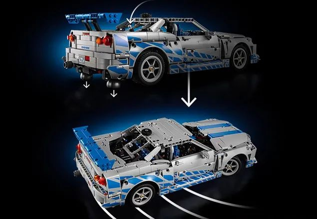 42210 Lego Technic - 2 Fast 2 Furious Auto Nissan Skyline GT-R (R34)