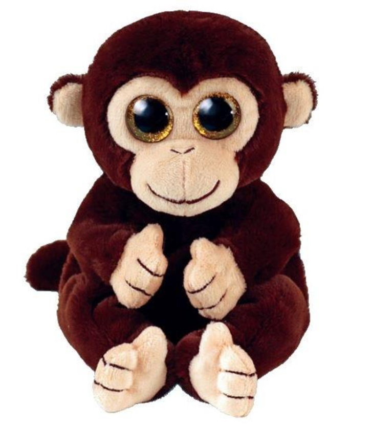 TY Beanie Babies - Plyšová opice 15 cm