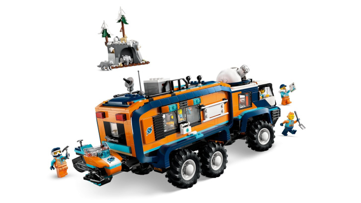 60471 Lego City – Nákladní auto s laboratoří pro průzkumníky Arktidy