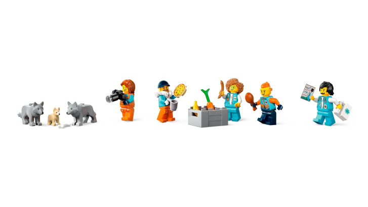 60471 Lego City – Nákladní auto s laboratoří pro průzkumníky Arktidy