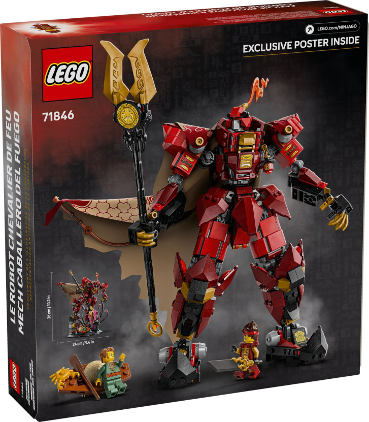 71846 Lego Ninjago – Robot Ohnivého rytíře