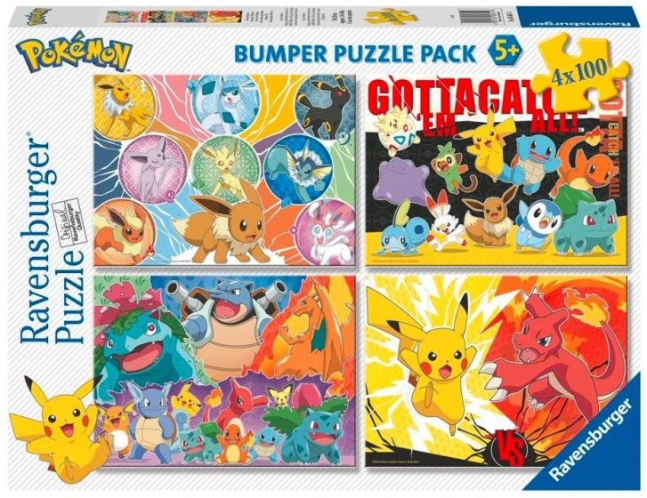 Puzzle 4v1 - Pokémon