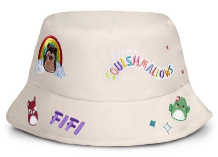 Klobouk Squishmallows - béžový
