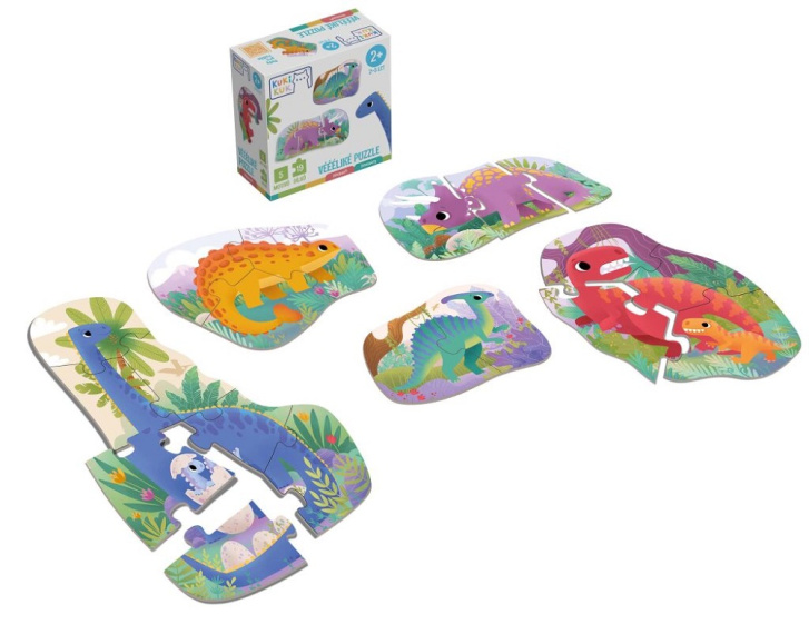 KukiKuk - Velké puzzle Dinosauři