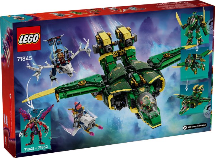 71845 Lego Ninjago - Lloydův tryskáčový robot