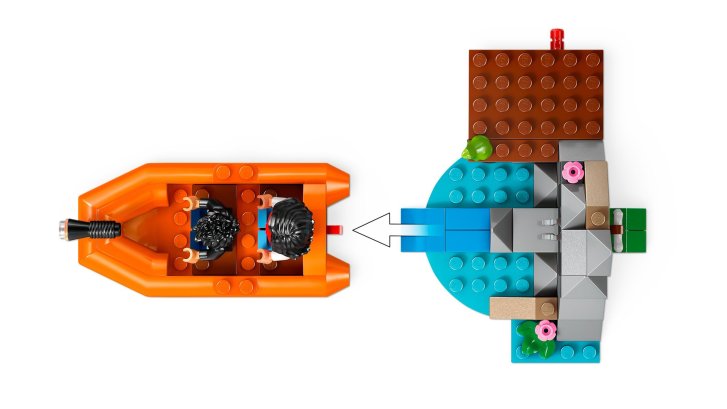 76975 Lego Jurassic World - T-rex a útěk po řece
